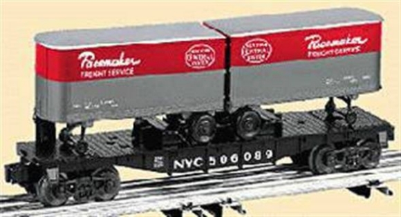 Picture of New York Central Flatcar w/Piggybacks