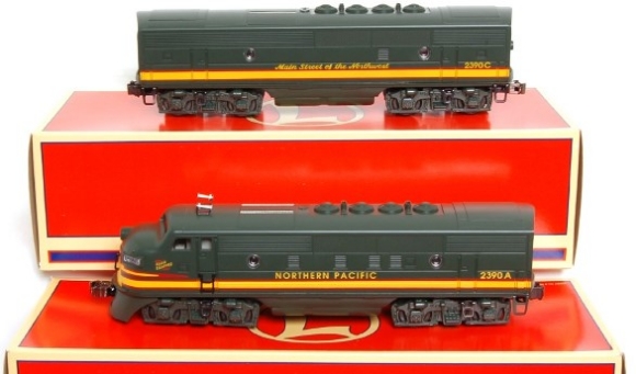 Picture of Northern Pacific F-3 'AB' Diesels w/TMCC *