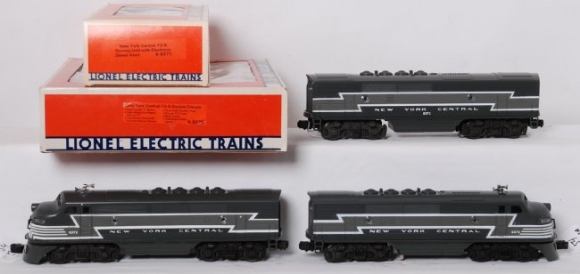 Picture of New York Central F-3 ABA's Diesels (8370/71/72)