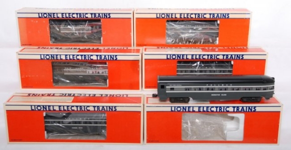 Picture of Lionel New York Central 15" Aluminum 6-Car Set (9594 to 98, 7207)