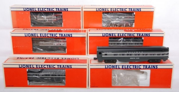 Picture of New York Central 15" Aluminum 6-Car Set (9594 to 98, 7207)