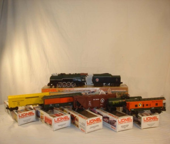 Picture of Great Northern FARR#3 Berkshire w/5 freight Cars *