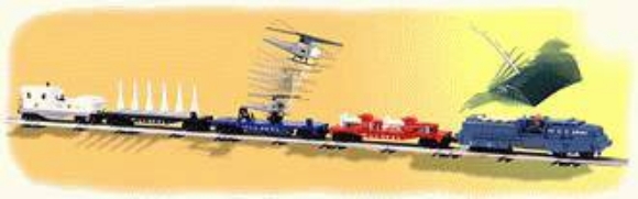 Picture of Postwar Celebration Missile Launch Set (used)