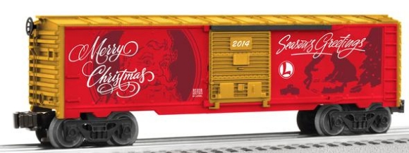 Picture of Personalized Message Christmas Boxcar