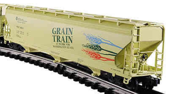 Picture of WA DOT Grain Train Aluminum Hopper 4-Car Set