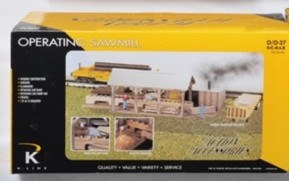 Picture of Operating Sawmill with Log Car