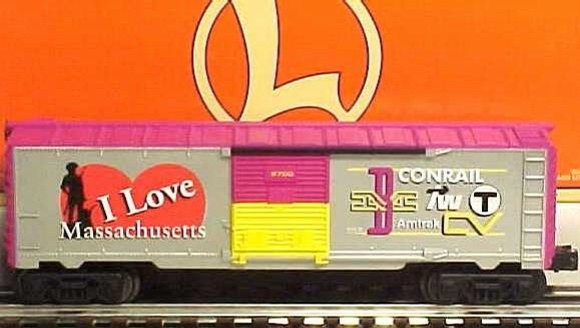 Picture of I Love Massachusetts Boxcar