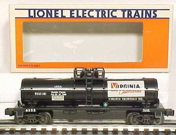 Picture of 6323 - LCCA Virginia Chemical 1-Dome Tank Car