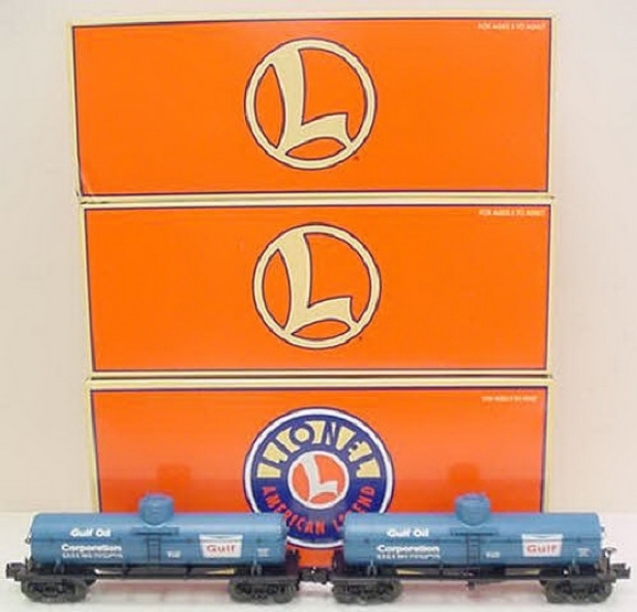 Picture of Lionel Gulf Semi-Scale Die-Cast Tank Car 2-pk Set