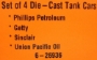 Picture of Die-Cast Semi-Scale Tank Car Assortment 4pk.
