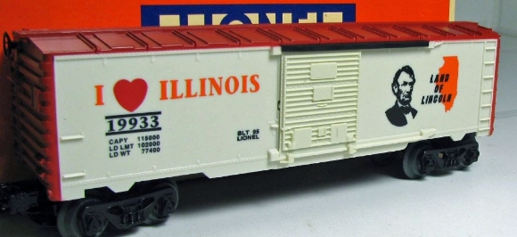 Picture of I Love Illinois Boxcar