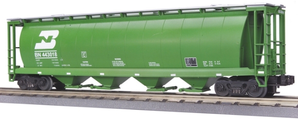 Picture of MTH Premier Burlington Northern 4-Bay Cylindrical Hopper