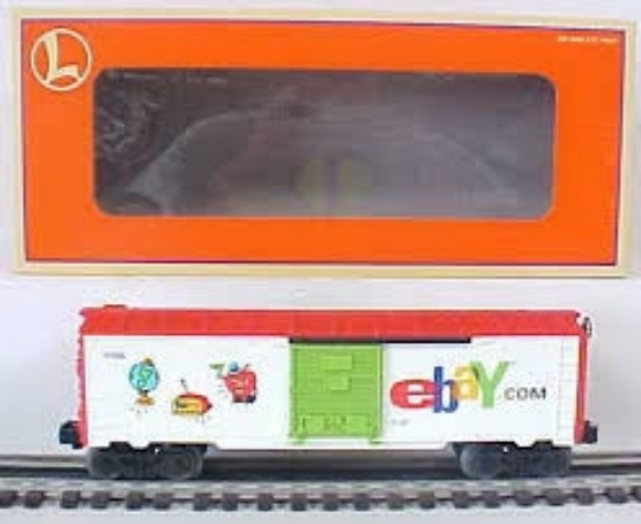 Picture of Ebay .com Lionel Train Boxcar