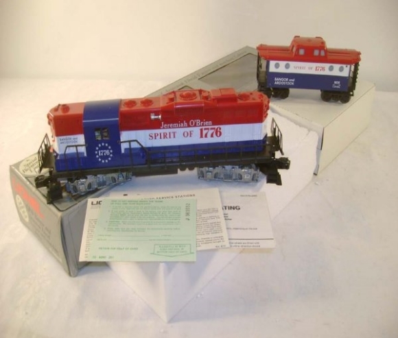Picture of BAR "Jermiah O'Brien" GP-9 & Caboose