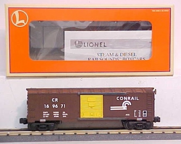 Picture of Conrail Boxcar w/Diesel RailSounds 