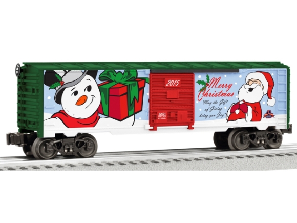 Picture of 2015 Lionel Holiday Christmas Boxcar