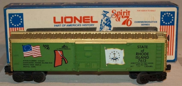Picture of Spirt of '76 Rhode Island Boxcar
