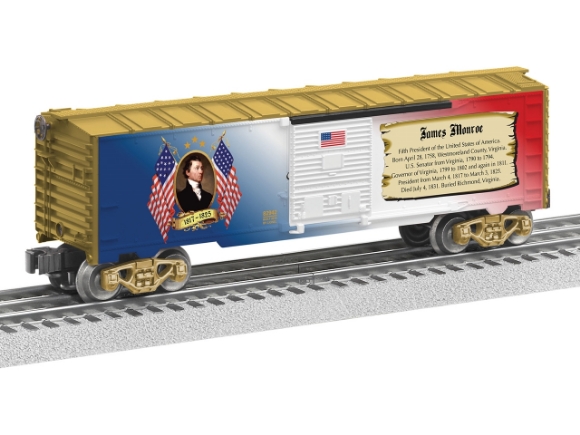 Picture of James Monroe Presidential Boxcar