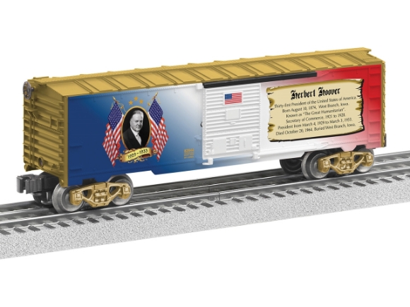 Picture of Herbert Hoover Presidential Boxcar
