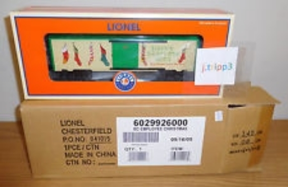 Picture of Lionel Employees 2005 Christmas Boxcar
