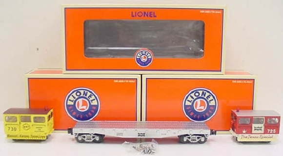 Picture of LCCA Frisco Flatcar w/(2) Motorized Speeders