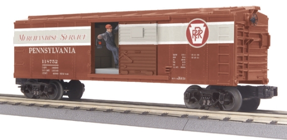 Picture of MTH RailKing Pennsylvania Signalman Operating Boxcar