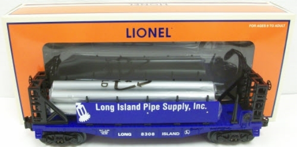 Picture of NLOE Long Island Flatcar w/Pipe Load