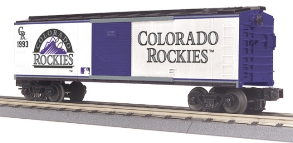 Picture of MLB Colorado Rockies Baseball Boxcar