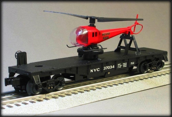 Picture of New York Central Operating Helicopter Car