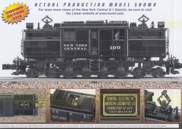 Picture of New York Central S-1 Electric #100