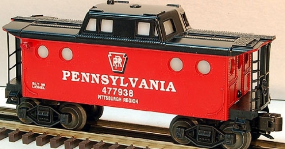 Bachmann Trenes N5c PORTHOLE CABOOSE - PENN CENTRAL - O Scale, 47717