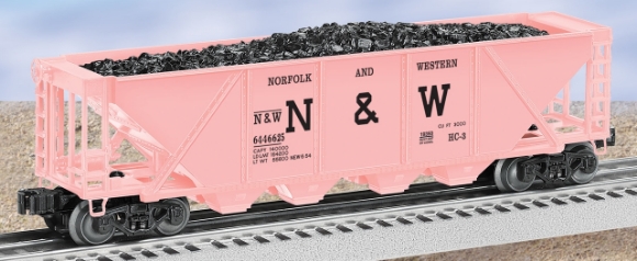 Picture of Norfolk & Western PINK Quad Hopper