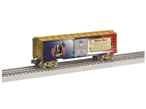 Picture of Woodrow Wilson Presidential Boxcar