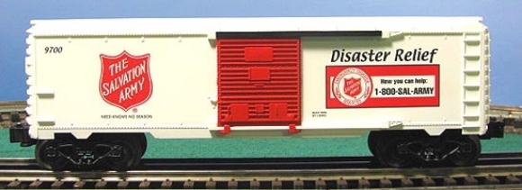 Picture of Salvation Army Charity Boxcar