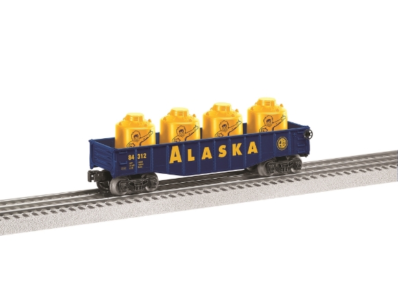 Picture of Alaska Railroad Gondola car w/cannisters
