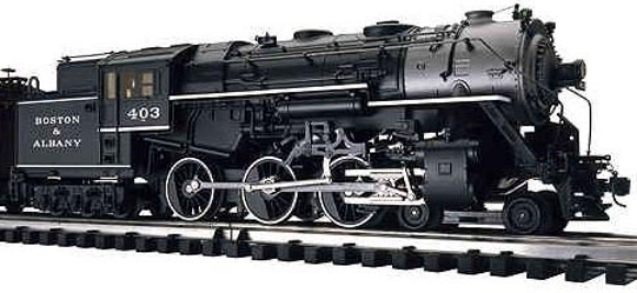 Picture of Boston & Albany 4-6-6T Tank Steam Locomotive