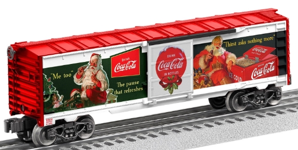 Picture of Coca-Cola Vintage Santa Boxcar