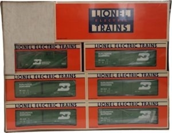 Picture of Burlington Northern SD-40 Boxcar Set -SEALED