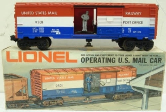 Picture of U.S. Mail Operating Boxcar
