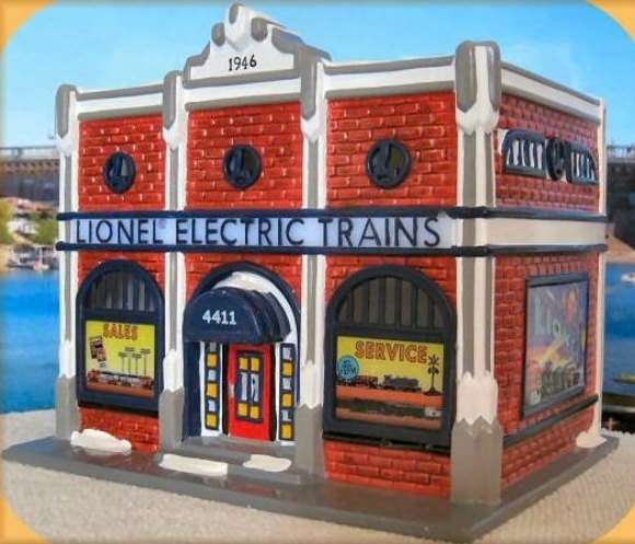 Picture of Department 56 Lionel Electric Train Shop
