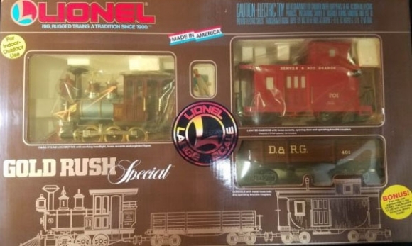 Picture of D&RG 'Gold Rush' Steam Freight Set (sealed)