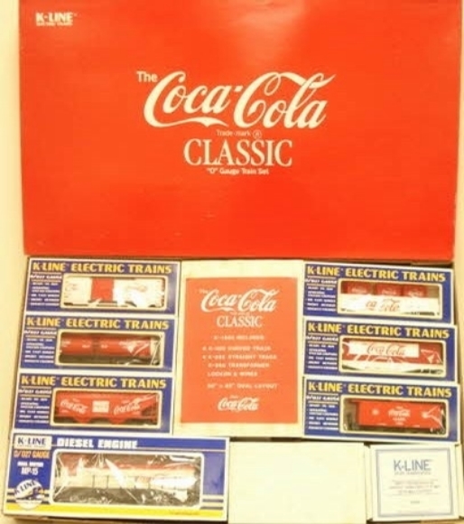 Picture of K-line Coca-Cola MP-1500 Diesel Freight Set