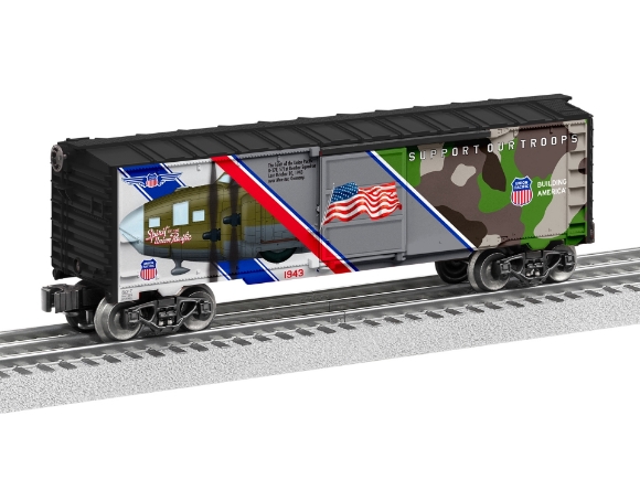 Picture of Spirit of Union Pacific 'Support of Troops' Boxcar