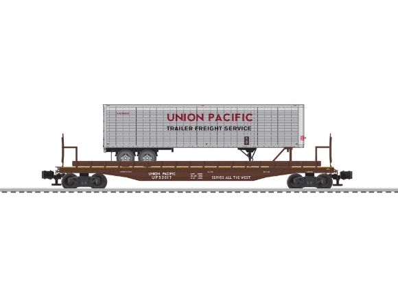 Picture of Union Pacific PS-4 Flatcar w/40' Trailer