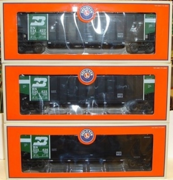 Picture of Burlington Northern Bathtub Gondola 3pk. 