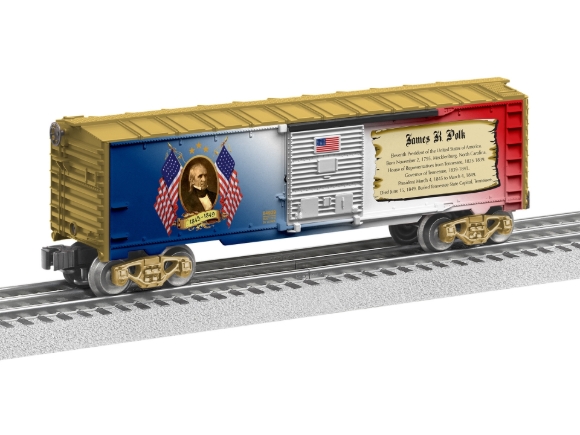 Picture of James K. Polk Presidential Boxcar