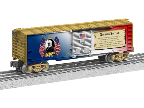 Picture of Benjamin Harrison Presidential Boxcar