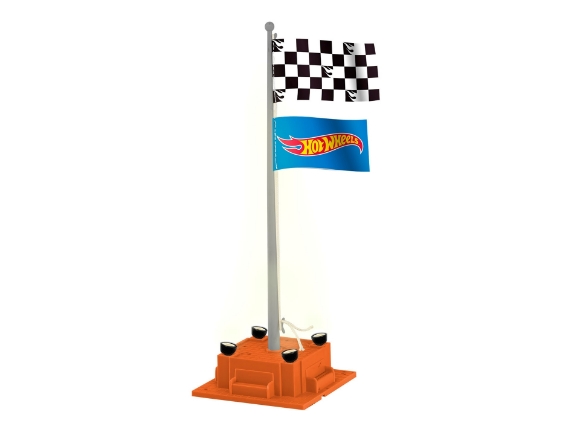 Picture of Hot Wheels Checkered Flagpole w/Lights (PEP)