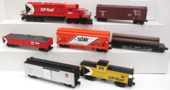 Picture of C.P. Rail SD-40 Freight Set