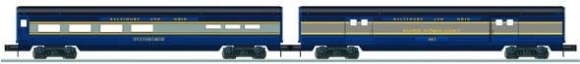 Picture of B&O Streamlined 2pk. (Baggage/Diner)